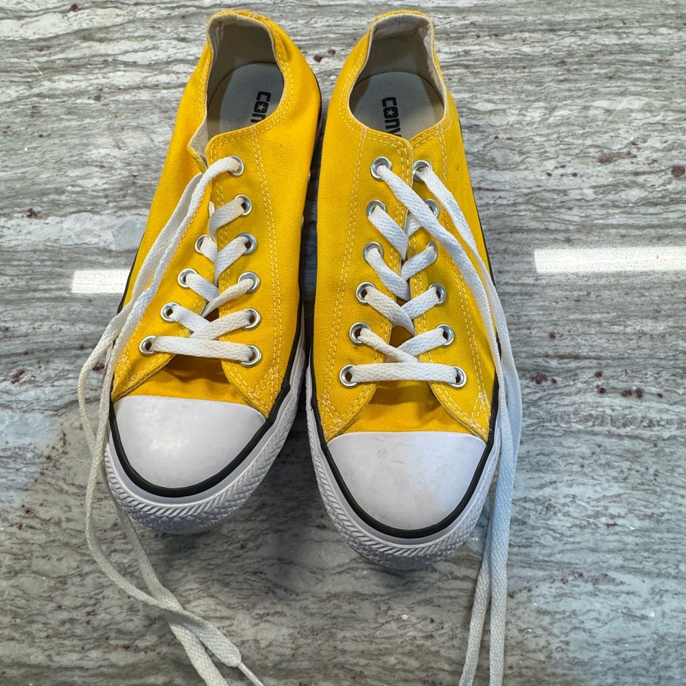 Converse Unisex Yellow Sneakers